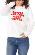 Women's Ban. Do Coffee & More Coffee Pullover - Ivory