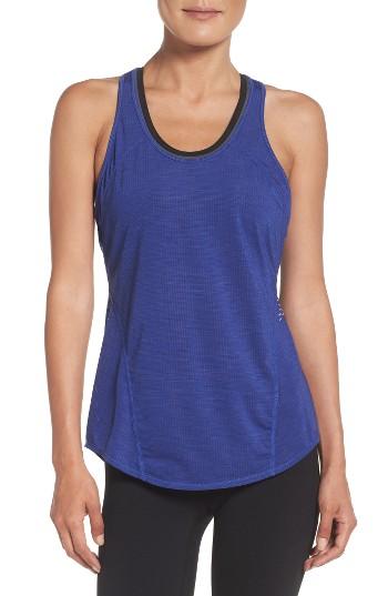 Women's Zella Pace Tank, Size - Blue