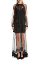 Women's French Connection Lula Plaid Mix Media Shift Dress