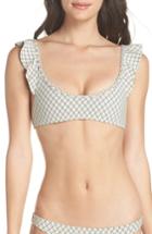 Women's Made By Dawn Petal 2 Bikini Top - Beige