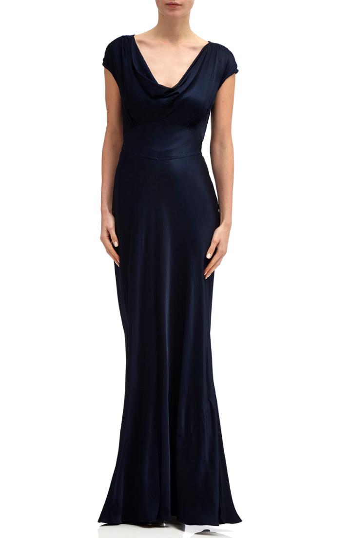 Women's Ghost London Fern Cowl Neck Gown