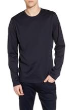 Men's Calibrate Mercerized Cotton Crewneck Long Sleeve T-shirt - Blue