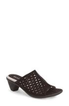 Women's David Tate 'virginia' Slip-on Sandal N - Black