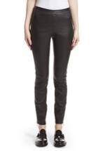 Women's Belstaff Gazelle Leather Leggings Us / 36 It - Black