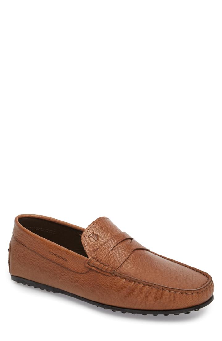 Men's Tod's City Driving Shoe Us / 8uk - Brown