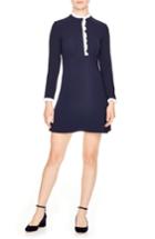 Women's Sandro Natalia Long Sleeve Dress - Blue