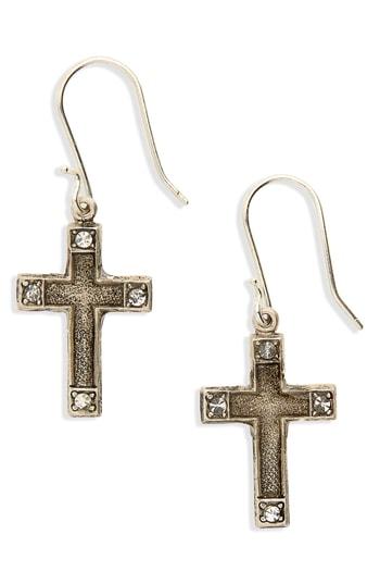 Women's Virgins Saints & Angels Les Celestes Cross Earrings