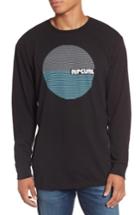Men's Rip Curl Terra Custom Long Sleeve Graphic T-shirt - Black