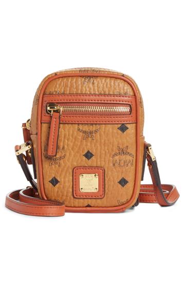 Mcm Mini Vintage Crossbody Bag - Brown