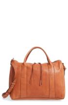 Madewell O-ring Leather Satchel - Brown