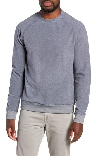 Men's Michael Bastian Crewneck Raglan Sweatshirt - Blue
