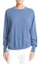 Women's Vince Shirttail Cashmere Sweater - Blue