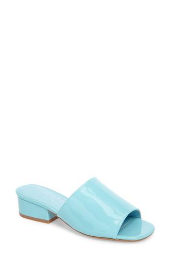 Women's Coconuts By Matisse Plantain Slide Sandal M - Blue