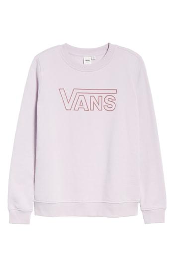 Women's Vans Rewind Sweatshirt - Purple