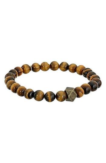 Men's Mr. Ettika Tiger's-eye Bracelet