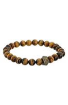 Men's Mr. Ettika Tiger's-eye Bracelet