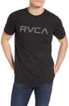Men's Rvca Big Rvca Graphic T-shirt, Size - Black