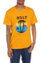 Men's Obey Problems In Paradise Graphic T-shirt - Yellow