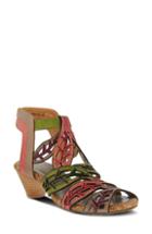 Women's L'artiste Strappy Wedge Sandal .5-6us / 36eu - Pink