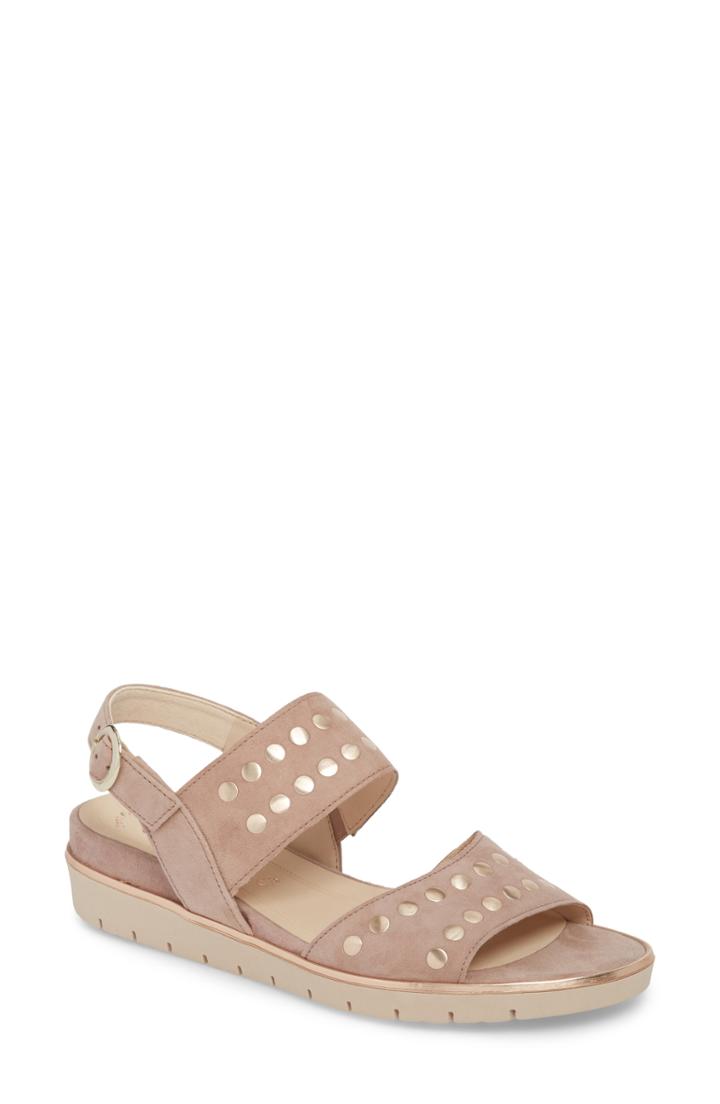 Women's Gabor Studded Sandal M - Pink