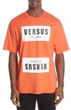 Men's Versus By Versace Box Logo T-shirt - Black