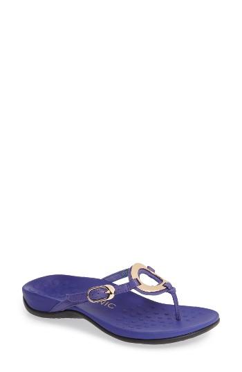 Women's Vionic 'karina' Sandal M - Purple