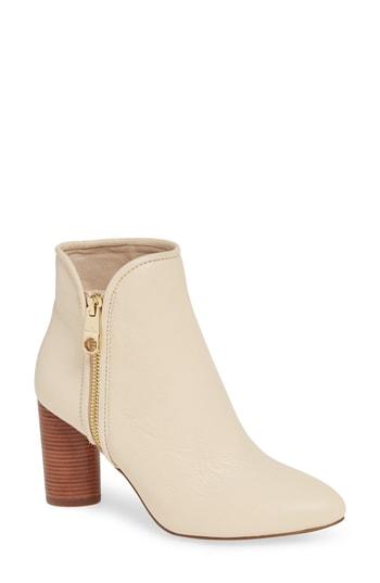 Women's Louise Et Cie Zyda Zip Bootie M - Ivory