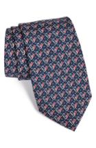 Men's Vineyard Vines 'houston Texans - Nfl' Woven Silk Tie, Size - Blue