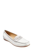 Women's Trotters 'staci' Penny Loafer N - White