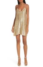 Women's Caroline Constas Elena Sequin Slipdress - Metallic