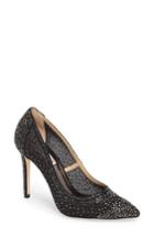 Women's Badgley Mischka Weslee Pointy Toe Pump .5 M - Black