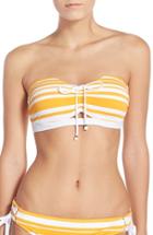Women's Tommy Bahama 'sportif' Underwire Bandeau Bikini Top