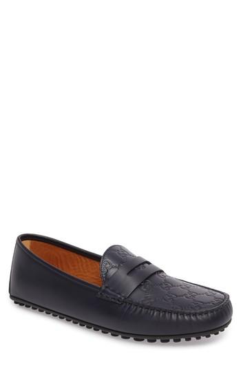 Men's Gucci 'kanye' Driving Shoe Us / 10uk - Blue