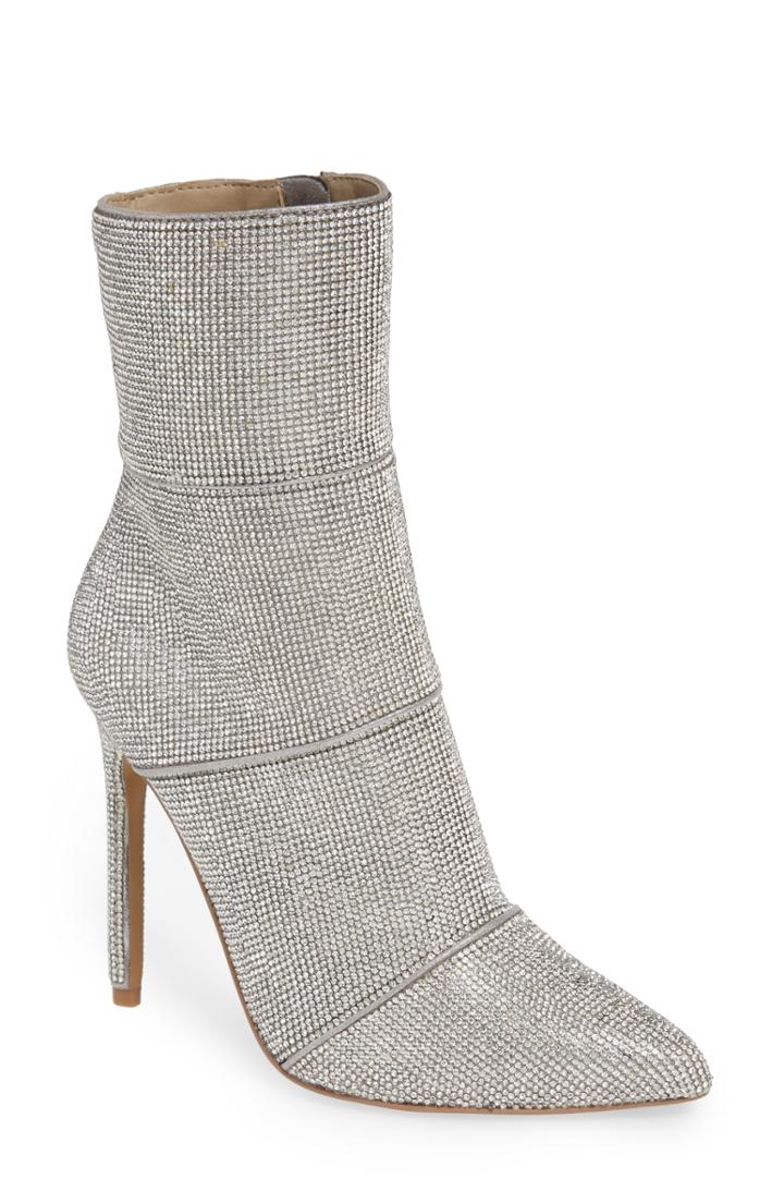Women's Steve Madden Winona Bootie M - Metallic