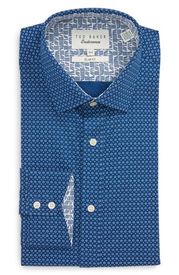 Men's Ted Baker London Loops Slim Fit Dress Shirt