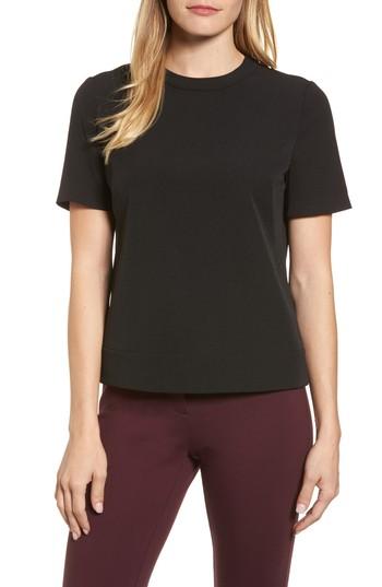 Women's Anne Klein New York Crepe Button Back Top