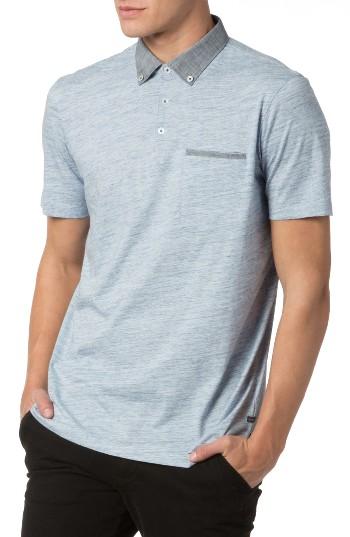 Men's Good Man Brand Soft Jersey Polo - Blue