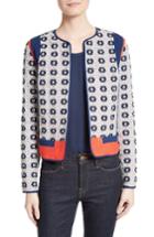 Women's Tory Burch Rainford Clip Jacquard Quilted Jacket