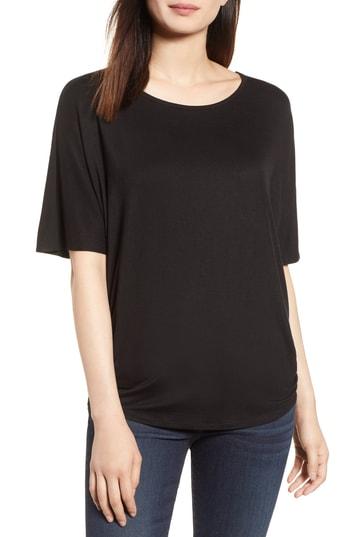 Women's Michael Stars Strappy Back Top, Size - Black