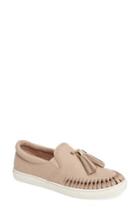 Women's Jslides Cheyenne Tasseled Slip-on Sneaker M - Beige