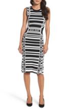 Women's Vince Camuto Artwork Body-con Dress - Black