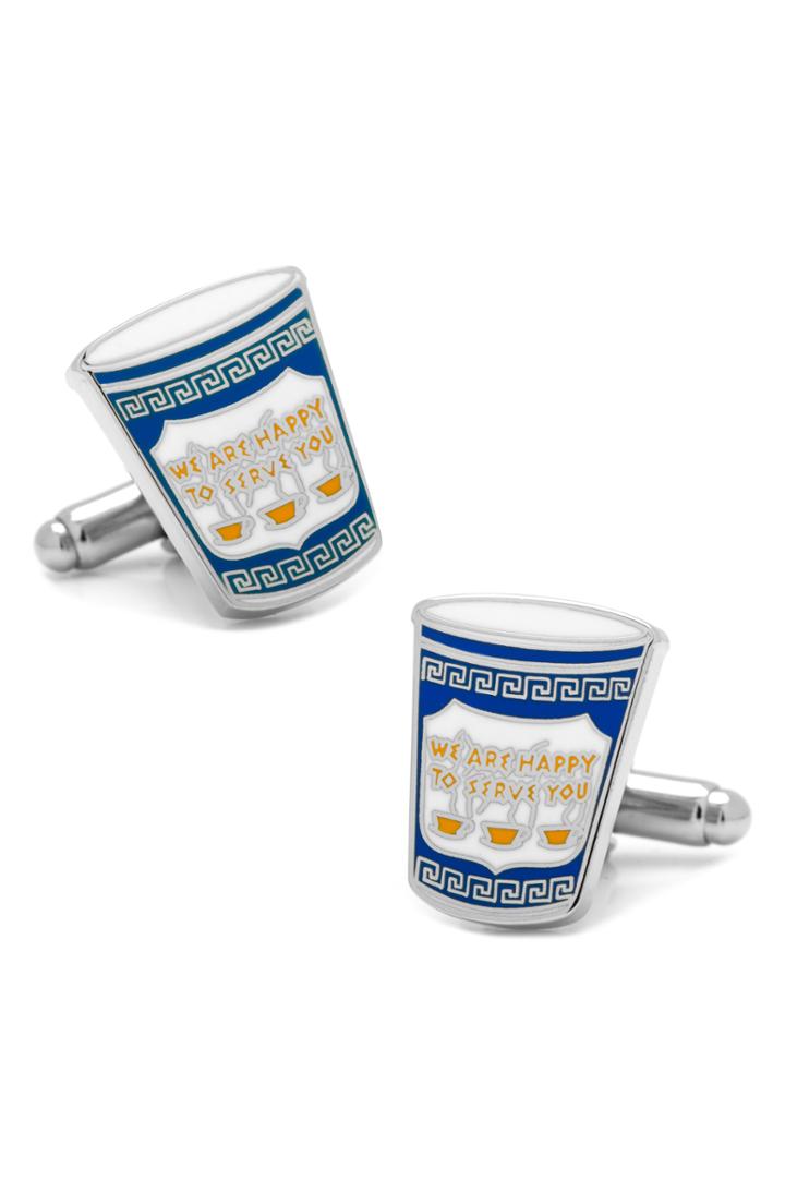 Men's Cufflinks, Inc. Greek Coffee Cup Cuff Links