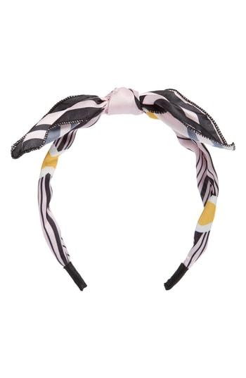 Cara Mixed Media Bow Headband