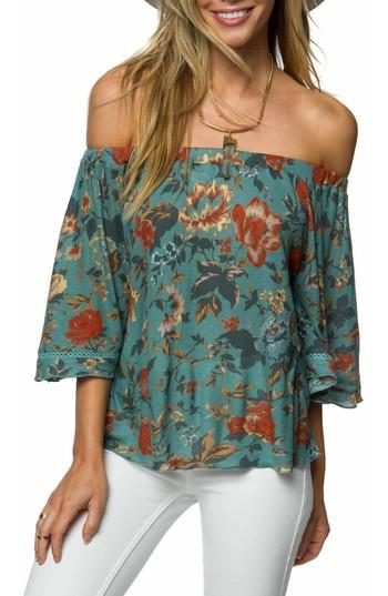 Women's O'neill Rudy Off The Shoulder Top