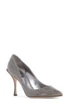 Women's Dolce & Gabbana Metallic Pointy Toe Pump Us / 36.5eu - Metallic