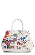Anya Hindmarch Ebury - Allover Sticker Leather Tote - White