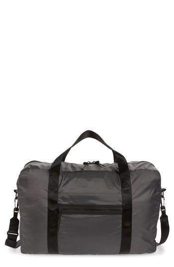 Nordstrom Packable Nylon Duffel Bag - Grey