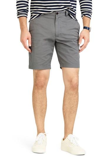 Men's J.crew Stretch Chino Shorts - Grey