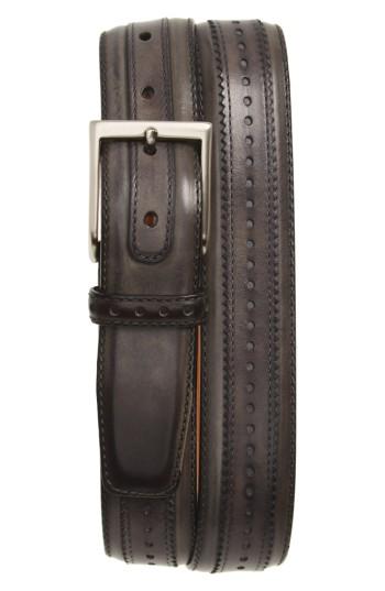 Men's Magnanni Flash Leather Belt