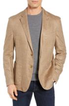 Men's Flynt Fit Knit Blazer, Size 48 - Brown